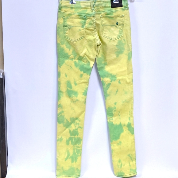 Bleach Dyed Volcom Sound Check Super Skinny Jeans, 29x32, New old stock - Picture 8 of 12
